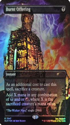 Burnt Offering (Rainbow Foil)  [Foil]  (SLD-7047) - [Secret Lair Drop Series]