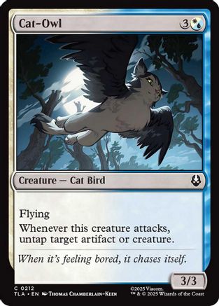 Cat-Owl  [Foil]  (TLA-212) - [Avatar: The Last Airbender]