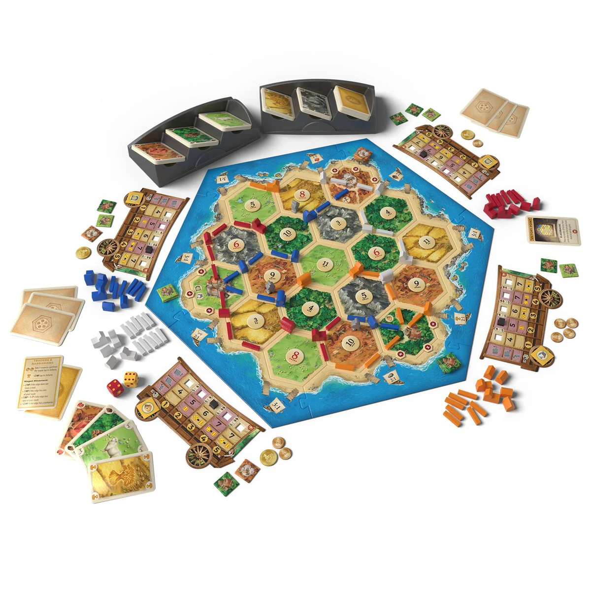 CATAN Exp: Traders & Barbarians - 6th Edition - Image 2