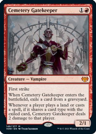 Cemetery Gatekeeper  (PPDFT-148) - [Promo Pack: Aetherdrift]