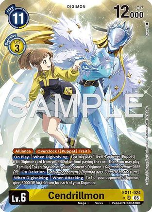 Cendrillmon (Alternate Art) (EX11-024) - [Dawn of Liberator] Foil