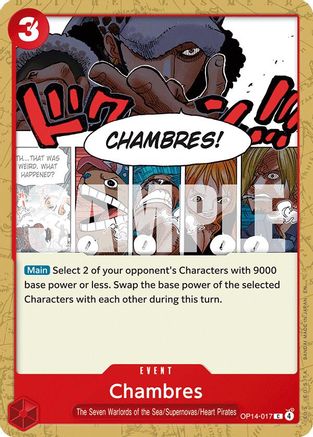 Chambres (OP14-017) - [The Azure Sea's Seven]