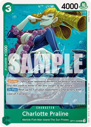 Charlotte Praline (OP11-029) - [A Fist of Divine Speed]