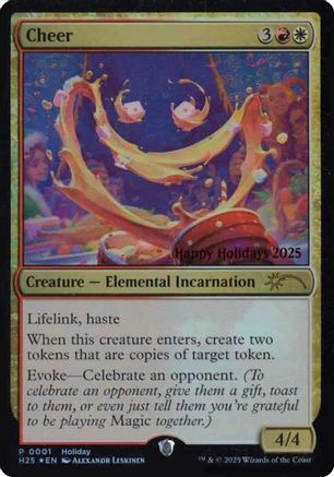 Cheer  [Foil]  (SPECIAL-001) - [Special Occasion]