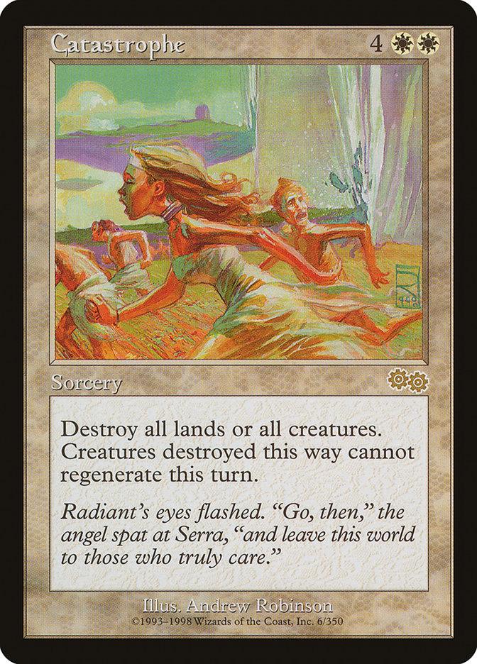 (CN) Catastrophe [Urza's Saga] (Foreign Language) (Foreign Card)