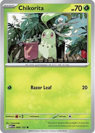 Chikorita - (008/132) [ME01 Mega Evolution]