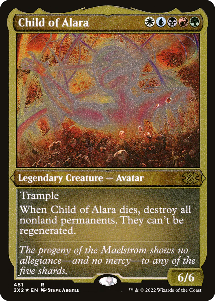 Child of Alara (Foil Etched)  [Foil]  (2X2-481) - [Double Masters 2022]