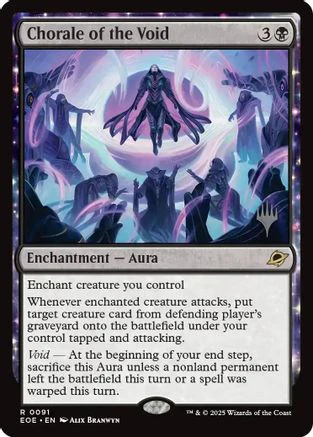 Chorale of the Void  [Foil]  (PPEOE-091) - [Promo Pack: Edge of Eternities]