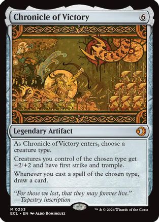 Chronicle of Victory  (ECL-253) - [Lorwyn Eclipsed]