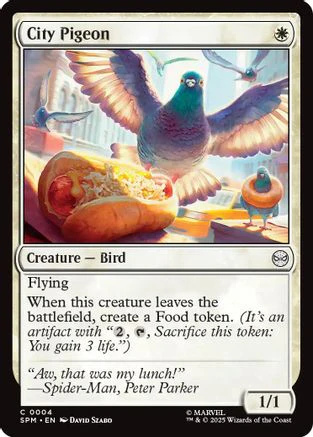City Pigeon  (SPM-004) - [Marvel's Spider-Man]