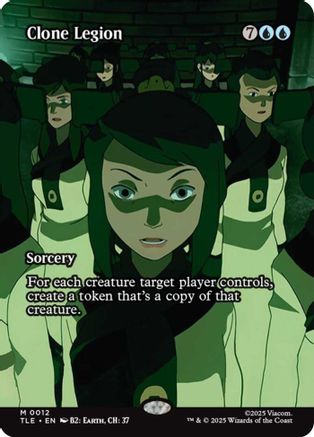 Clone Legion (Borderless)  (TLE-012) - [Avatar: The Last Airbender: Eternal-Legal]