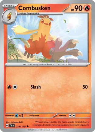 Combusken  - (023/159) Reverse Holofoil [SV09 Journey Together]