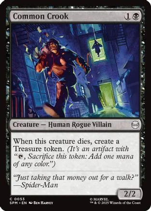 Common Crook  (SPM-053) - [Marvel's Spider-Man]
