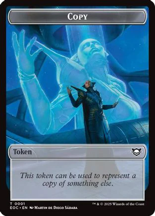 Copy // Pest Double-Sided Token  (EOC-1 // 9) - [Commander: Edge of Eternities]