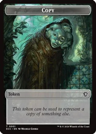 Copy // Plant Double-Sided Token  (ECC-1 // 5) - [Commander: Lorwyn Eclipsed]