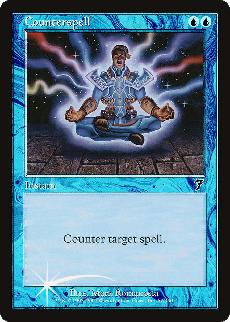 Counterspell  [Foil]  (7ED-67★) - [Seventh Edition]