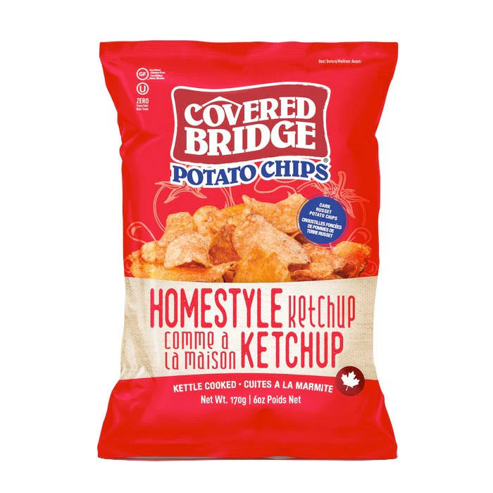 Covered Bridge Potato Chips Homestyle Ketchup