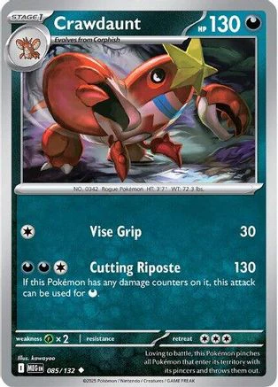 Crawdaunt - (085/132) [ME01 Mega Evolution]