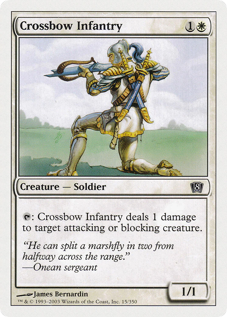 Crossbow Infantry  (8ED-015) - [Eighth Edition]