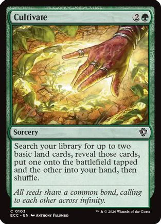 Cultivate  (ECC-103) - [Commander: Lorwyn Eclipsed]