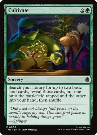 Cultivate  (TMC-050) - [Commander: Teenage Mutant Ninja Turtles]