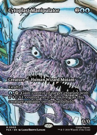 Cytoplast Manipulator (Borderless)  [Foil]  (PZA-005) - [Teenage Mutant Ninja Turtles Eternal-Legal]