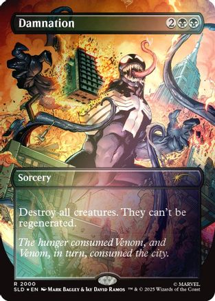 Damnation (2000) (Rainbow Foil)  [Foil]  (SLD-2000) - [Secret Lair Drop Series]
