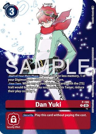 Dan Yuki (Digimon Story: Time Stranger Promo Pack) (P) - [Digimon Promotion Cards] Foil