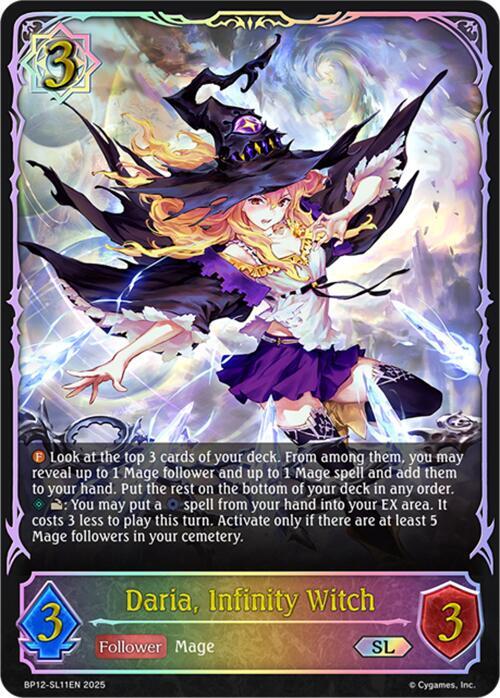 Daria, Infinity Witch (SL) - BP12: Worldreaver’s Descent (BP12-SL11EN)
