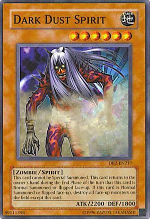 Dark Dust Spirit [DB2-EN217] - Dark Beginning 2 Unlimited - Common / Short Print
