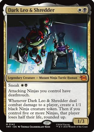 Dark Leo & Shredder  (TMT-142) - [Teenage Mutant Ninja Turtles]