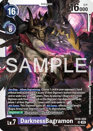 DarknessBagramon (EX10-059) - [Sinister Order] Foil