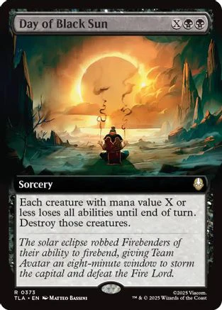 Day of Black Sun (Extended Art)  (TLA-373) - [Avatar: The Last Airbender]