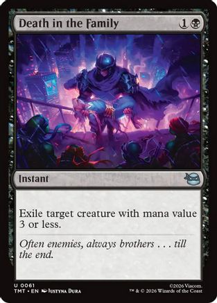 Death in the Family  [Foil]  (TMT-061) - [Teenage Mutant Ninja Turtles]