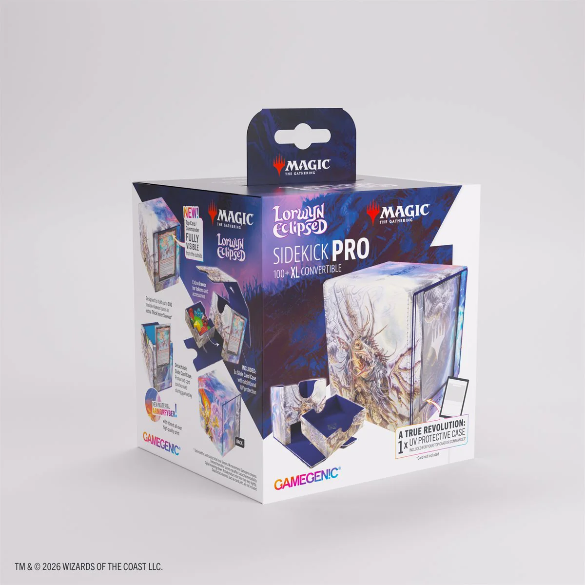 Deck Box: Magic: The Gathering - Lorwyn Eclipsed: Sidekick Pro XL (100ct): Ashling/Auyie Ool
