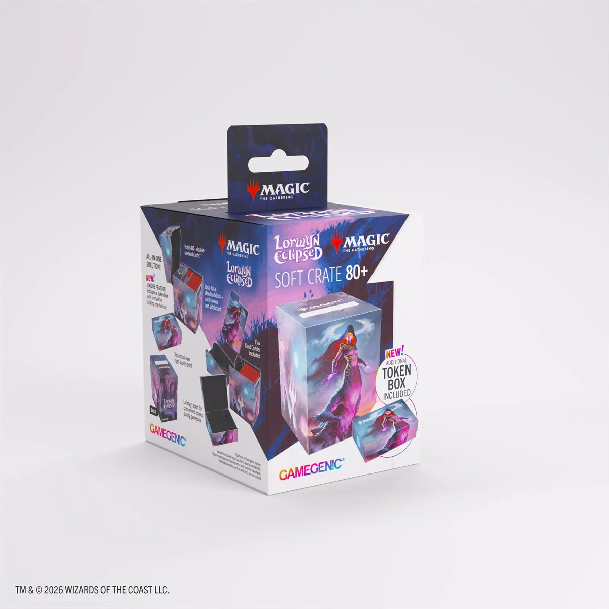 Deck Box: Magic: The Gathering - Lorwyn Eclipsed: Soft Crate: Moonshadow (80+)