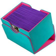 Deck Box: Sidekick XL Teal/Pink (100 ct) - Image 3