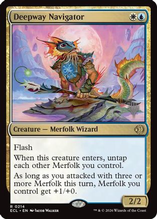 Deepway Navigator  (PPECL-214) - [Promo Pack: Lorwyn Eclipsed]