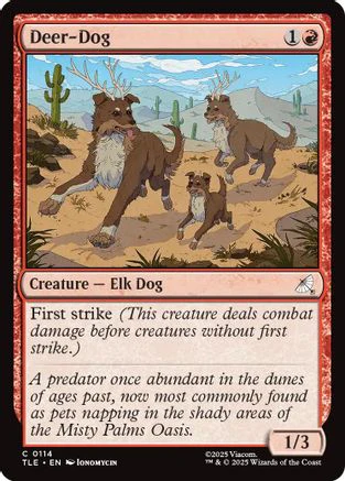 Deer-Dog  (TLE-114) - [Avatar: The Last Airbender: Eternal-Legal]