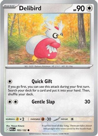 Delibird - (105/132) [ME01 Mega Evolution]