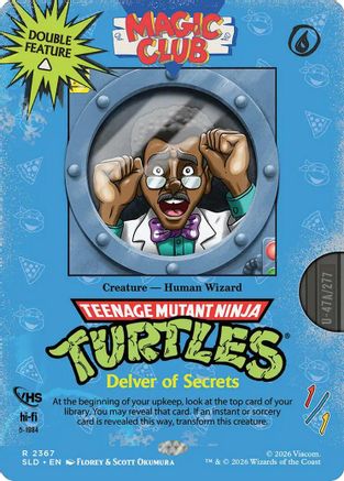 Delver of Secrets (2367)  (SLD-2367) - [Secret Lair Drop Series]