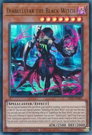 Diabellstar the Black Witch [25LP-EN001] - Limited Pack World Championship 2025 Limited - Ultra Rare