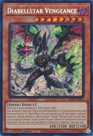 Diabellstar Vengeance [ALIN-EN011] - Alliance Insight 1st Edition - Secret Rare