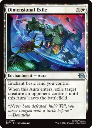 Dimensional Exile  (TMT-004) - [Teenage Mutant Ninja Turtles]