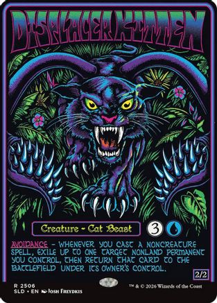 Displacer Kitten  [Foil]  (SLD-2506) - [Secret Lair Drop Series]
