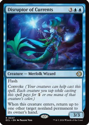 Disruptor of Currents  [Foil]  (ECL-047) - [Lorwyn Eclipsed]