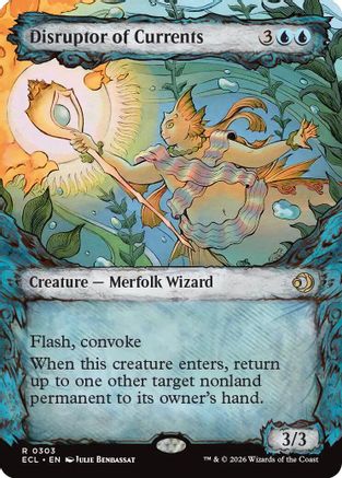 Disruptor of Currents (Showcase)  [Foil]  (ECL-303) - [Lorwyn Eclipsed]