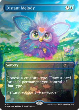 Distant Melody (2311) (Rainbow Foil)  [Foil]  (SLD-2311) - [Secret Lair Drop Series]
