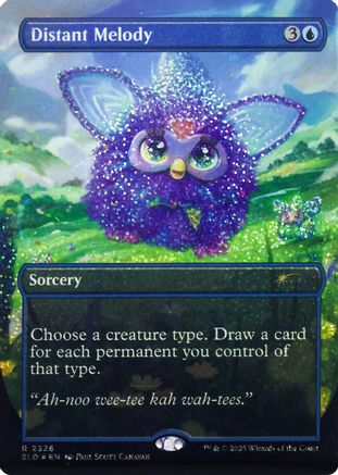 Distant Melody (2326) (Confetti Foil)  [Foil]  (SLD-2326) - [Secret Lair Drop Series]