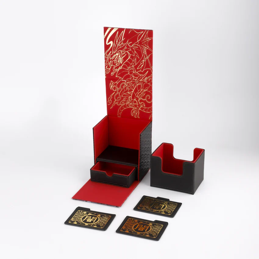 Manamoon Diviner Dragons Chi Deck Boxes (Ebony) (Limit 1 Per Person) - Image 4